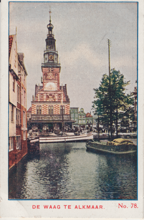 078 - De Waag te Alkmaar.