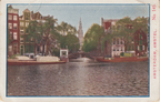 145 - Amsterdam. Gezicht op de Groenburgwal